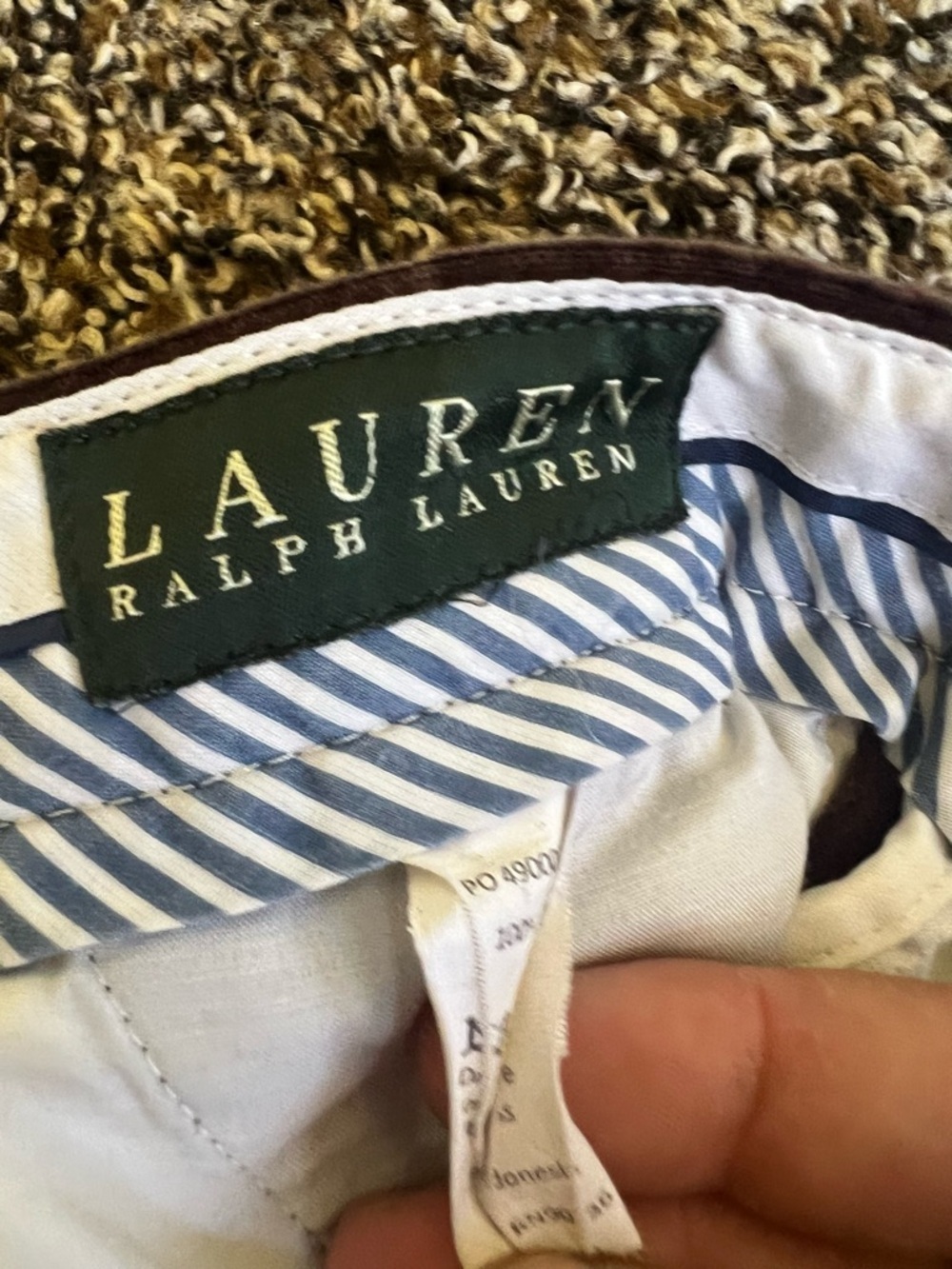 Ralph Lauren Men's Dark Brown Corduroy Trousers - Picture 4 of 7